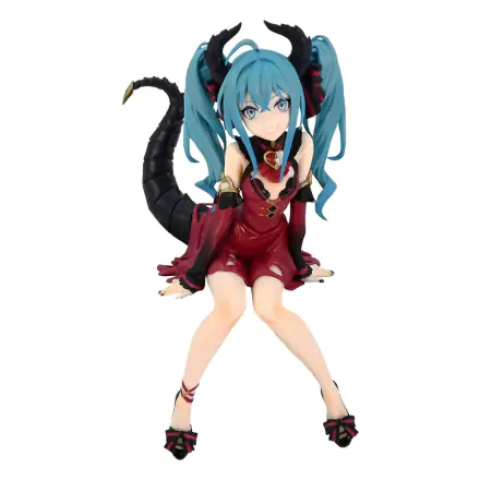 Hatsune Miku Noodle Stopper PVC Statue Hatsune Miku Villain Red Color ver. 16 cm product photo