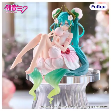 Hatsune Miku Noodle Stopper PVC Figure Flower Fairy White Plum Blossom 13 cm product photo