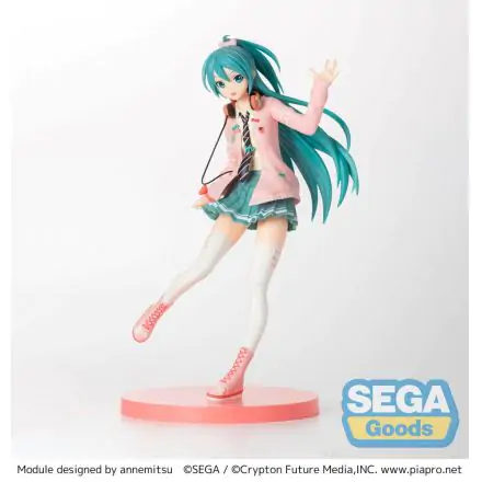 Hatsune Miku Project DIVA Arcade Future Tone SPM Statue Hatsune Miku - Ribbon Girl 24 cm product photo