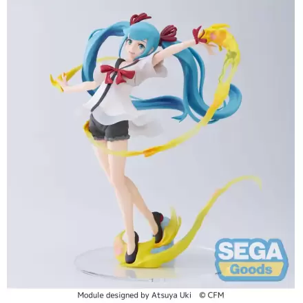 Hatsune Miku: Project DIVA MEGA 39's Figurizm Luminasta PVC Statue Hatsune Miku Shiny T.R. 22 cm termékfotója