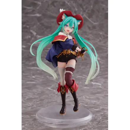 Hatsune Miku PVC Statue Wonderland Figure Puss in Boots 18 cm product photo