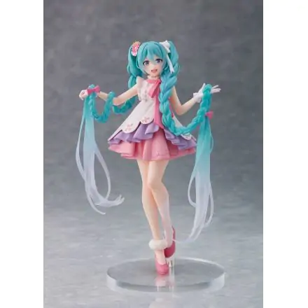 Hatsune Miku Wonderland PVC Statue Hatsune Miku Rapunzel 18 cm product photo