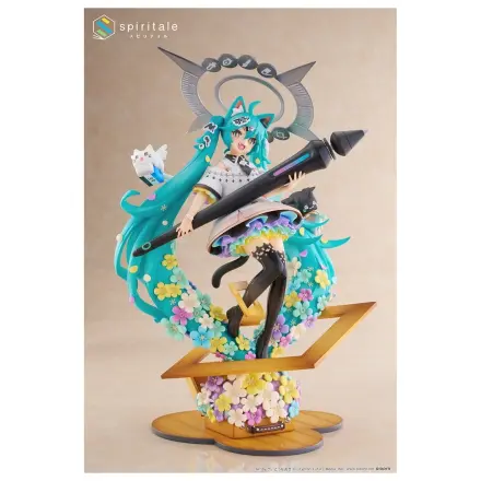 Hatsune Miku x Naoki Saito PVC Statue 1/7 My Figure Making! The Painter Ver. 34 cm  product photo