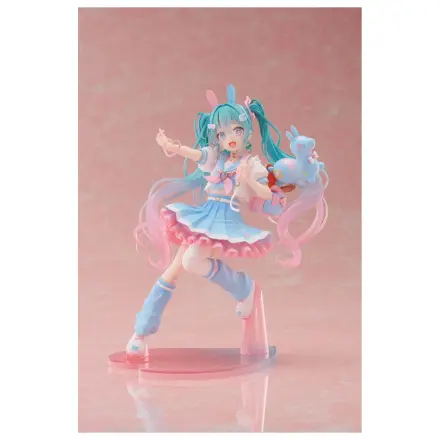 Hatsune Miku x RODY Newly Written Taito Kuji Online PVC Statue Hatsune Miku 18 cm product photo