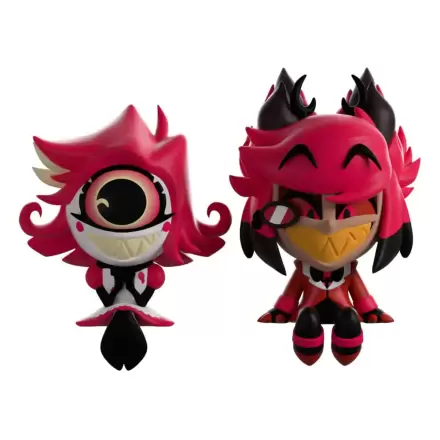 Hazbin Hotel Vinyl Figures Alastor & Niffty Monitor Buddiez product photo