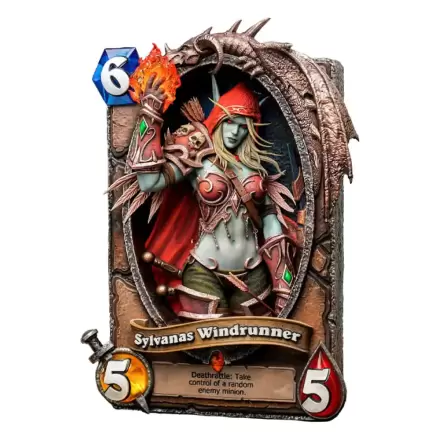Hearthstone 3D Art Frame Statue Sylvanas Windrunner 31 cm product photo
