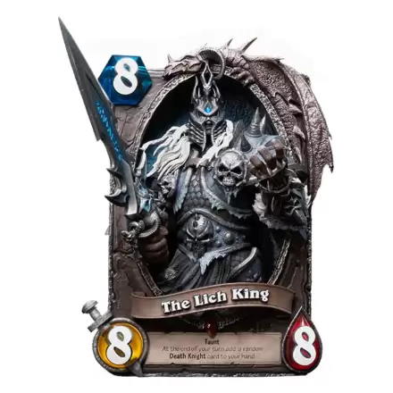 Hearthstone 3D Art Frame Statue The Lich King 31 cm product photo