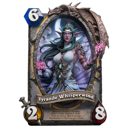 Hearthstone 3D Art Frame Statue Tyrande Whisperwind 31 cm product photo