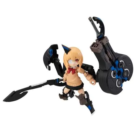 Heavily Armed High School Girls Desktop Army Figure Team 3 8 cm product photo