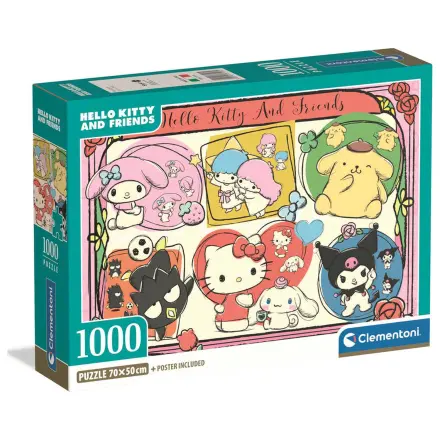 Hello Kitty 2 puzzle 1000pcs product photo