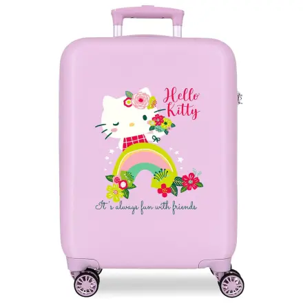 Hello Kitty Always Fun With Friends ABS trolley suitcase 55cm product photo
