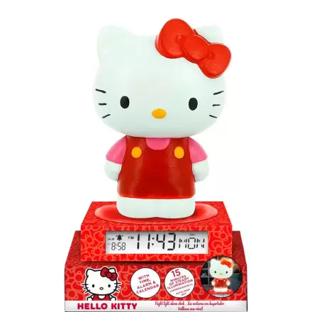 Hello Kitty and Friends 3D lamp with alarm clock termékfotója