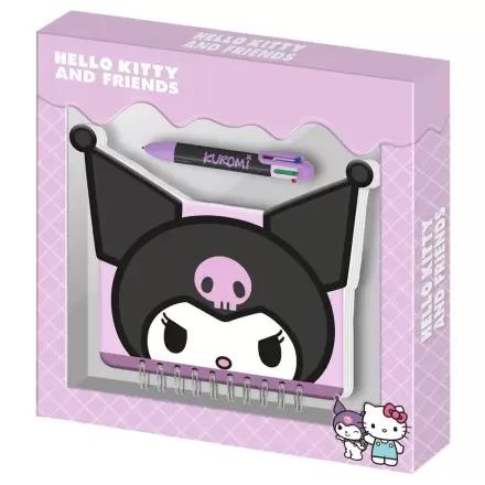 Hello Kitty and Friends Kuromi Diary and pen product photo