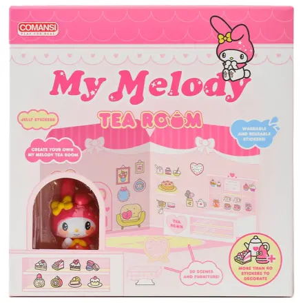 Hello Kitty and Friends Mini figure Sticker House My Melody Tea Room product photo