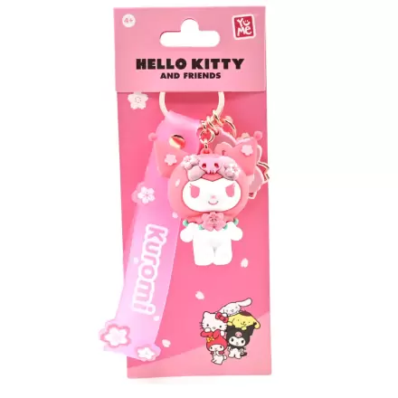 Hello Kitty and Friends Sanrio Sakura Kuromi keychain termékfotója