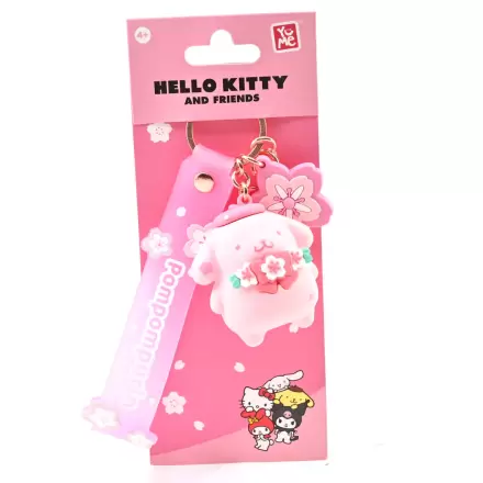 Hello Kitty and Friends Sanrio Sakura Pompompurin keychain termékfotója
