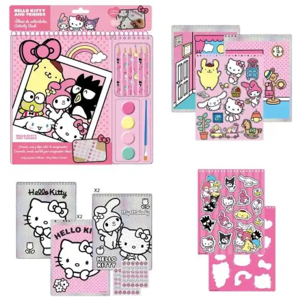 Hello Kitty and Friends colouring activity book product photo