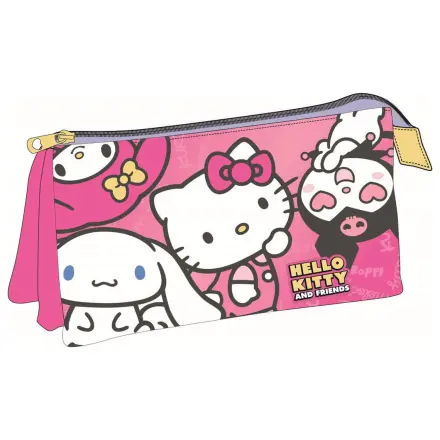 Hello Kitty and Friends triple pencil case product photo