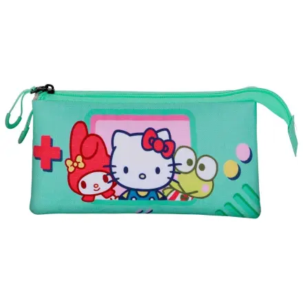 Hello Kitty and Friends Videogame triple pencil case product photo