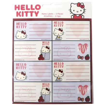 Hello Kitty Apple notebook label 16 pieces product photo