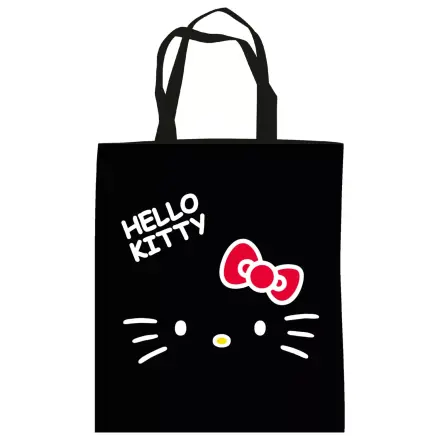 Hello Kitty Black Canvas Bag, Shopping Bag 44 cm product photo