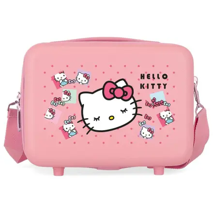 Hello Kitty Bows ABS adaptable beauty case 29cm product photo