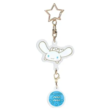 Hello Kitty Cinnamoroll Aquarius Astrological Symbol Keychain product photo