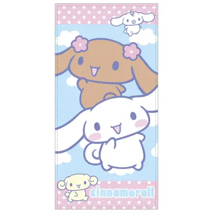 Hello Kitty Cinnamoroll microfibre beach towel product photo