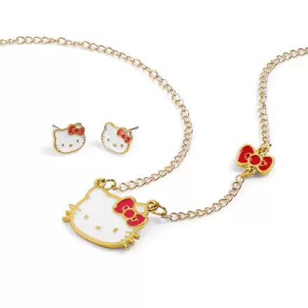 Hello Kitty Set necklace and earrings product photo