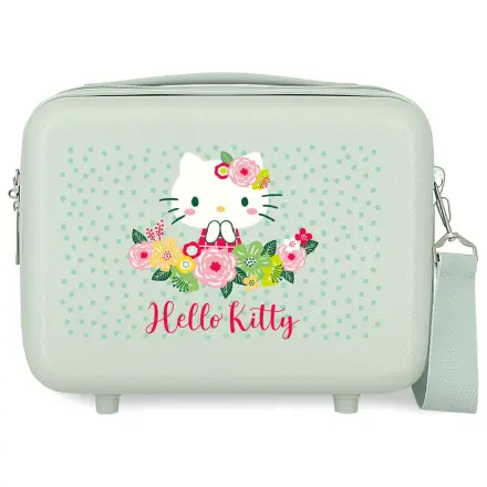 Hello Kitty Floral ABS adaptable vanity case product photo