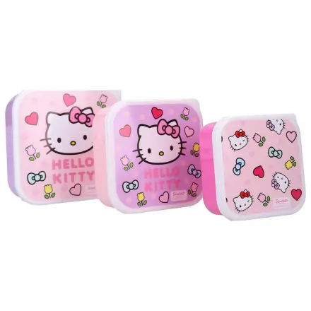 Hello Kitty Snackbox Set Fresh Bites 12 cm product photo