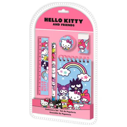 Hello Kitty and Friends Stationery Set - 5 Pieces product photo