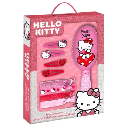 Hello Kitty hair set with hairbrush product photo
