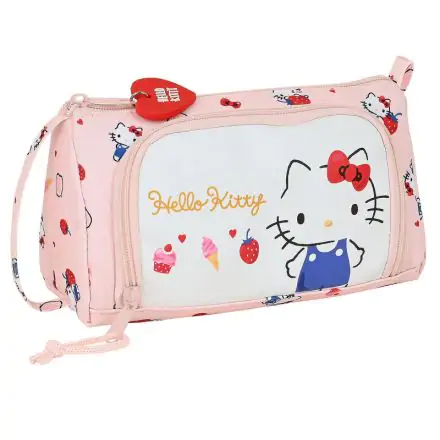 Hello Kitty Happiness Girl pencil case with drop-down pocket without stationery product photo