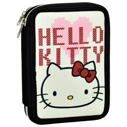 Hello Kitty Heart Pencil Case Filled 2-Tier product photo