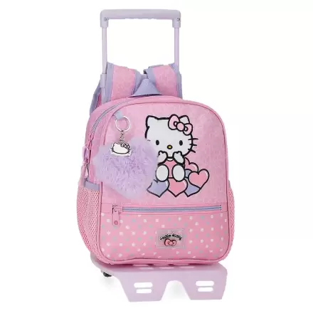 Hello Kitty Hearts & Dots trolley 25cm product photo