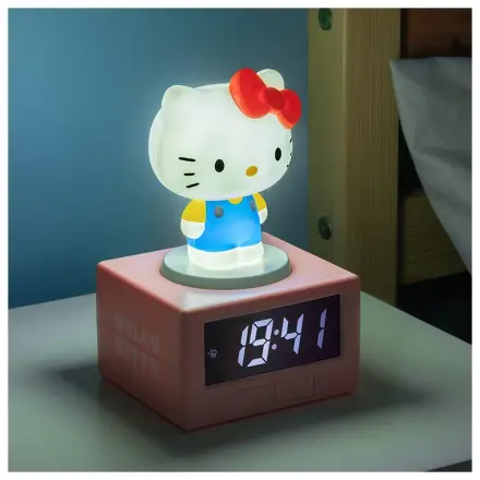 Hello Kitty Icon Lamp Alarm Clock 12 cm product photo