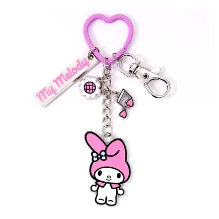 Hello Kitty Key Chain with My Melody Charms product photo