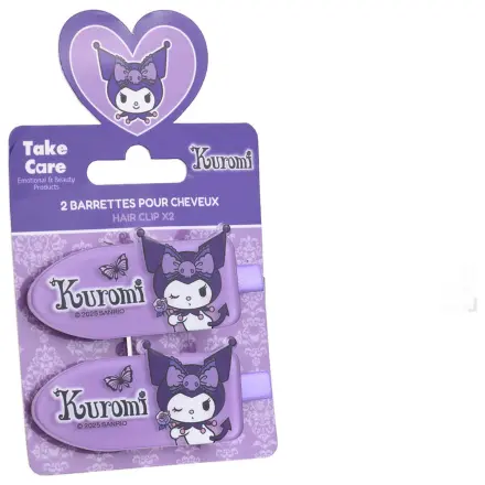 Hello Kitty Kuromi pack 2 hair clips product photo