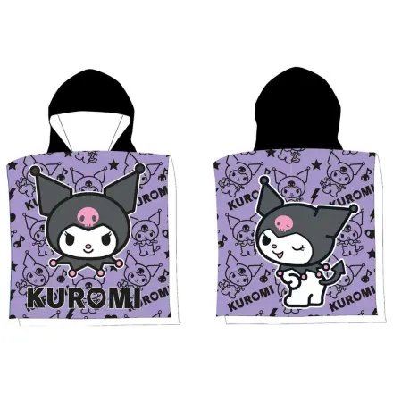 Hello Kitty Kuromi Chaos Beach Towel Poncho 50x100 cm product photo