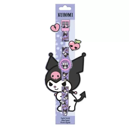 Hello Kitty Kuromi digital watch product photo
