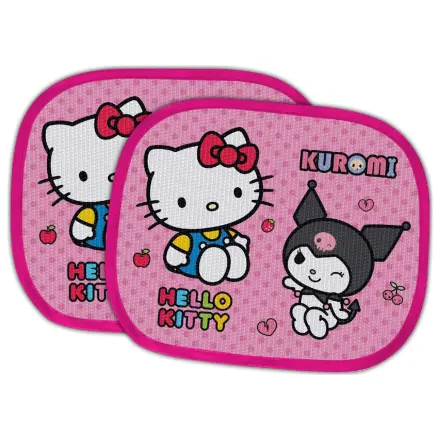 Hello Kitty Kuromi Car Window Sun Shades 2-Pack product photo