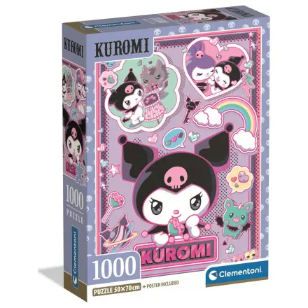 Hello Kitty Kuromi puzzle 1000pcs product photo