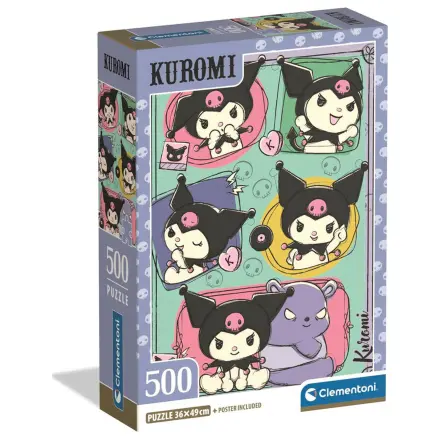 Hello Kitty Kuromi puzzle 500pcs product photo