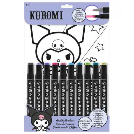 Hello Kitty Kuromi Numbers Coloring Book product photo