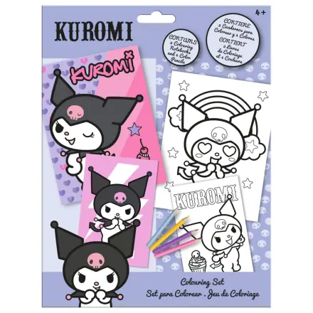 Hello Kitty Kuromi Coloring Set product photo