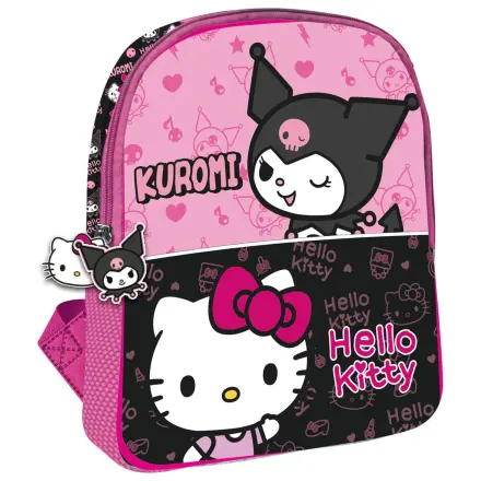 Hello Kitty & Kuromi backpack 30cm product photo