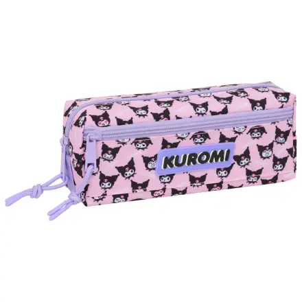 Hello Kitty Kuromi triple pencil case product photo