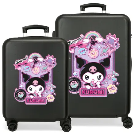 Hello Kitty Kuromi Wonder Set 2 ABS trolley suitcases 55-65cm product photo