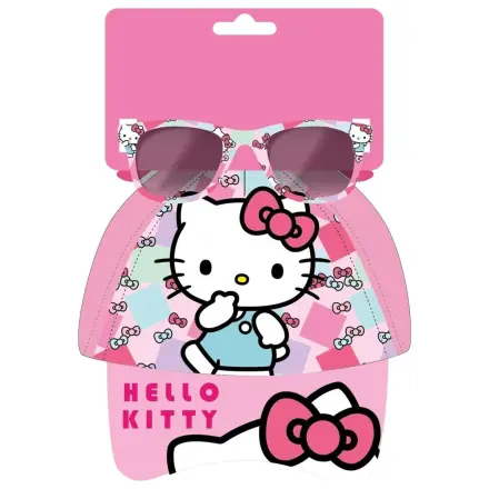 Hello Kitty Lovely Day Sunglasses and Baseball Cap Set product photo